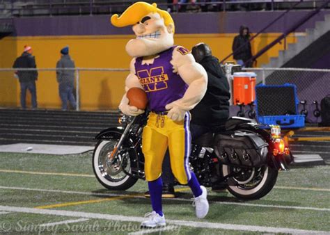 Marion High School Mascot - Stretch Murphy - Olympus Mascots