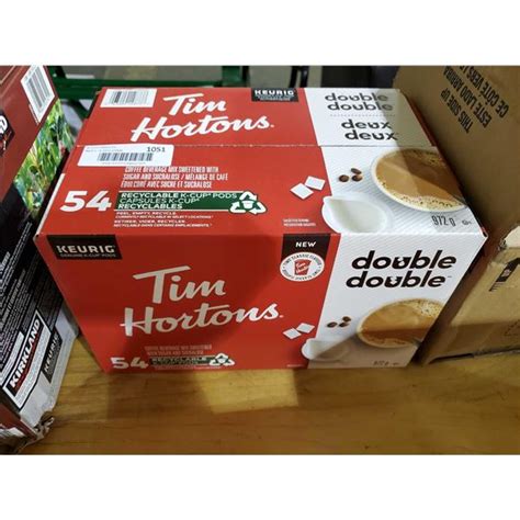 Tim Hortons Double Double Coffee K-Cup pods - 54 Count