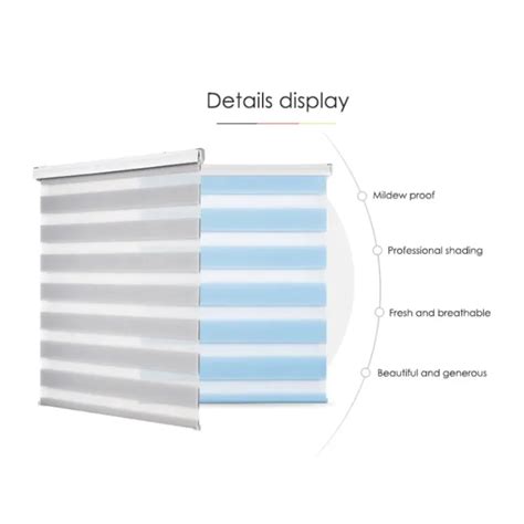 Curtain WD Korean Blind Venetians Duo Roller Blinds Lazada PH