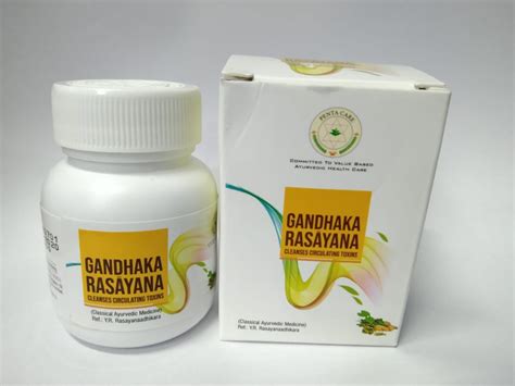 Gandhaka Rasayana 60Tabs Pentacare Ayurcentral Online