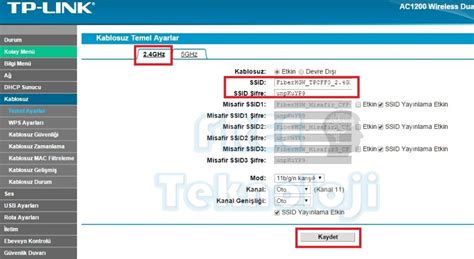 TPLİNK ARCHER C5V ACCESS POİNT AYARLARI FREE TEKNOLOJİ