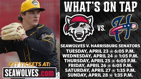 What's on tap SeaWolves vs. Senators | MiLB.com