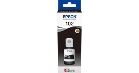 Epson 102 EcoTank Pigment Black Ink Bottle Tinta Tinta A Base De