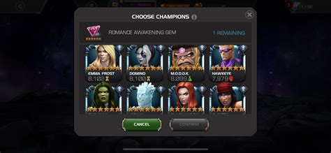 Romance Awakening Gem — Marvel Contest Of Champions