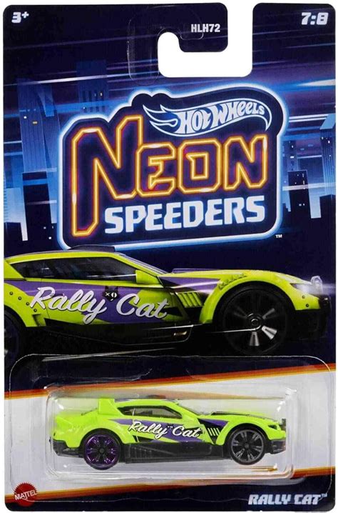 Hot Wheels Collector Vehículo de Colección Autos Neon para niños de 3