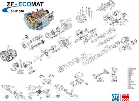 Zf Spare Parts For Trucks And Buses Transmission