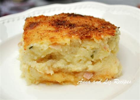 Cheese Mashed Potato Pie Recipe | Deporecipe.co