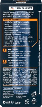 Balea MEN Augen Roll on Energy 15 ml dauerhaft günstig online kaufen