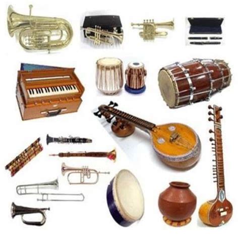 Indian Musical Instruments Many Common Western Instruments Have Been Assimilated Into South