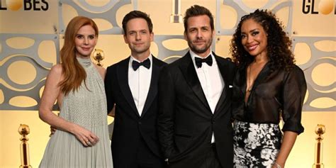 The Cast Of Suits Reunited At The Golden Globes But Where Was Meghan