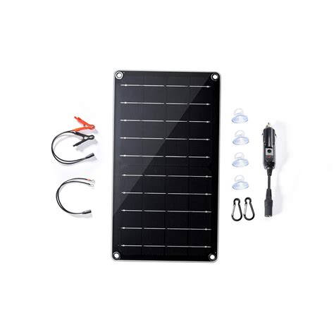 Buy Topsolar 10 Watt 12 Volt Solar Panel Car Battery Charger 10W 15V ...