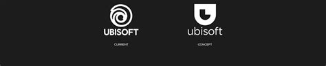 ubisoft logo redesign behance