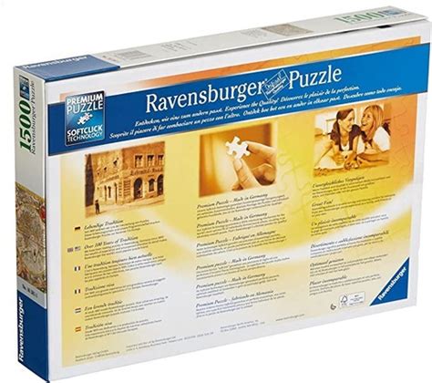 Rompecabezas Ravensburger Mapa Histórico 1500 Piezas Envío gratis