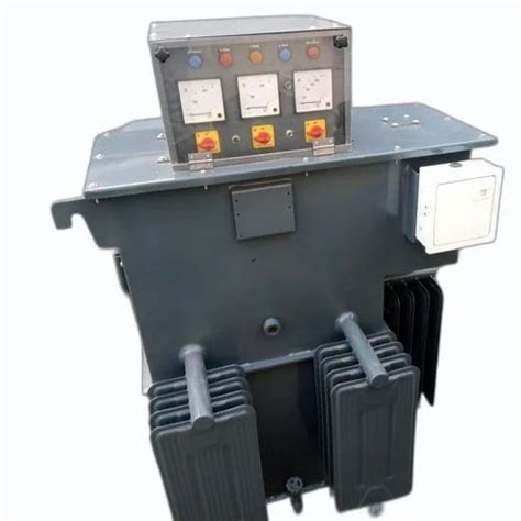 Three Phase 100 Kva Oil Cooled Servo Stabilizers For Industrial At