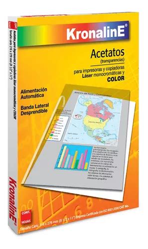 Acetato Poliester Kronaline Al690 Carta 100h Laser Envío gratis