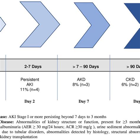 Acute kidney injury (AKI)-acute kidney disease (AKD)-chronic kidney ...