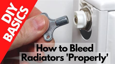 How To Bleed Radiators Properly Youtube