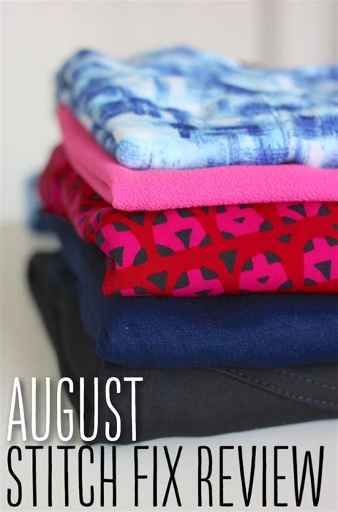 August Stitch Fix Review And Giveaway