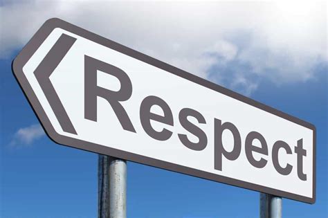 Give respect, take respect