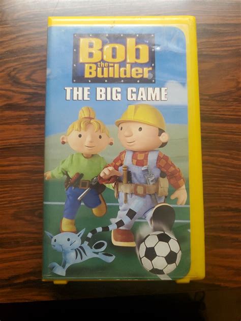 Bob The Builder The Big Game Vhs