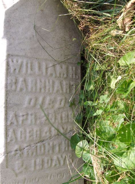 William H Barnhart 1844 1893 Find A Grave Memorial