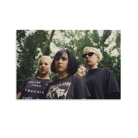 Bikini Kill Rock Band Poster 9 Artworks Canvas Poster Room Aesthetic