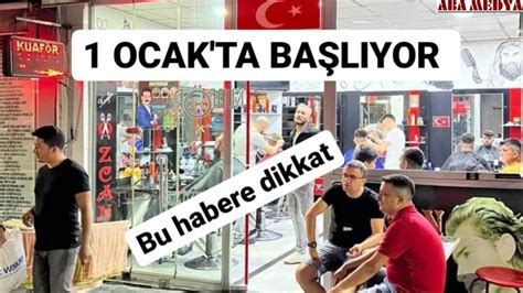 Berber Kuaför ve Güzellik Salonlari için yeni dönem