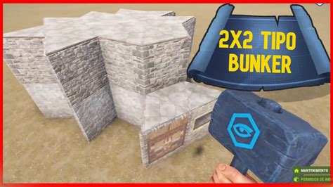 ☢️🔥base 2x2 Tipo Bunker Rust En EspaÑol 2023🔥☢️ Youtube