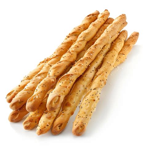 Premium Photo Grissini Bread Sticks Isolated On A White Background