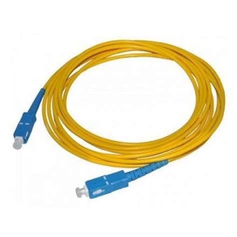 Jual Kabel Patch Cord Patchcord Pigtail Kuning FO Pigtail SC APC 3M