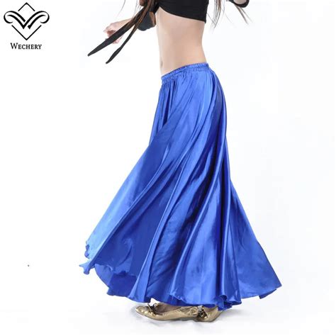 Buy Wechery 2018 Smooth Belly Dancing Skirts Long Maxi