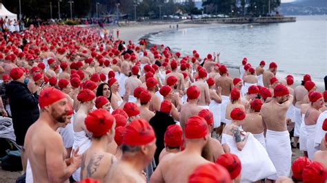 GALLERY Thousands Bare All In Dark Mofo Nude Solstice Swim 2023 The