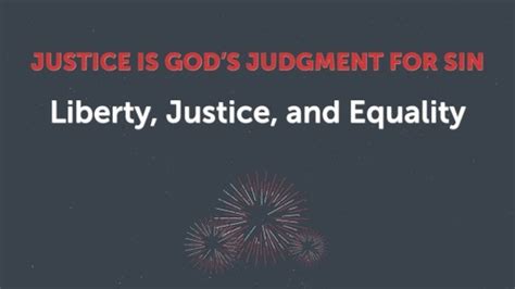 Justice Is God's Judgment For Sin - Logos Sermons