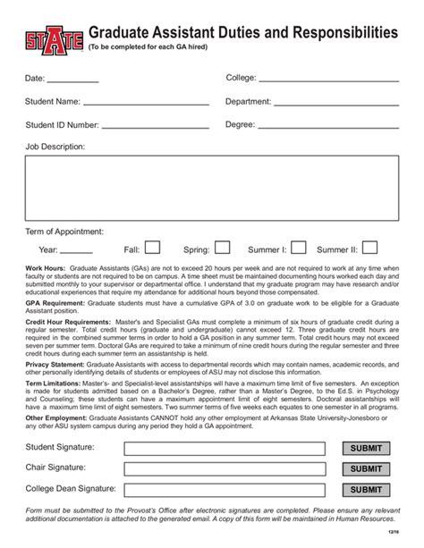 Fill Free Fillable Forms Arkansas State University