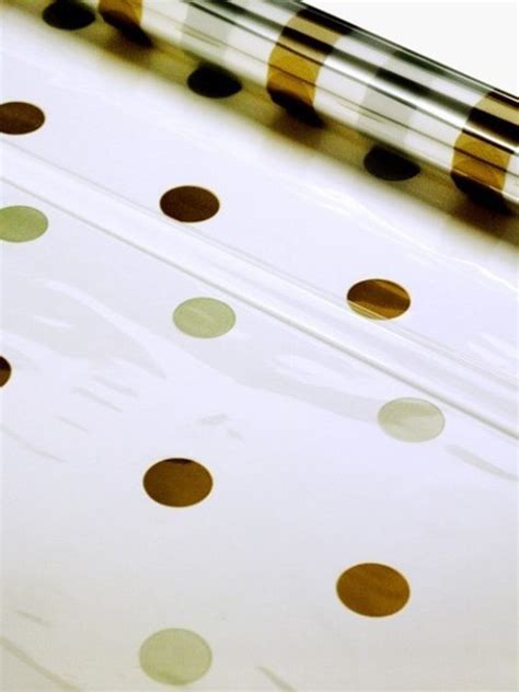 Rolls 40 X 100 Designs Big Gold And Silver Dots Cellodepot