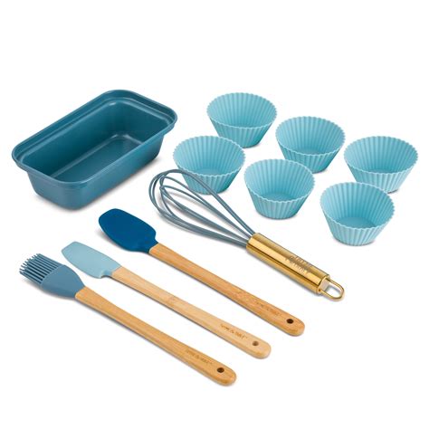 Thyme Table Mini Kitchen Utensil Set With Whisk Spatula Mini Loaf