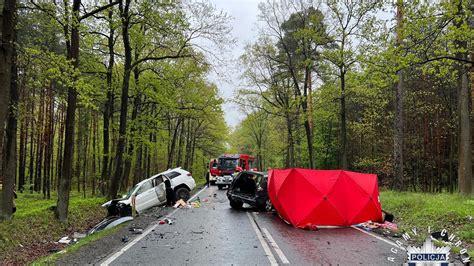 Tragiczny wypadek w pow gliwickim Zginęła 38 latka i jej 11 letnia