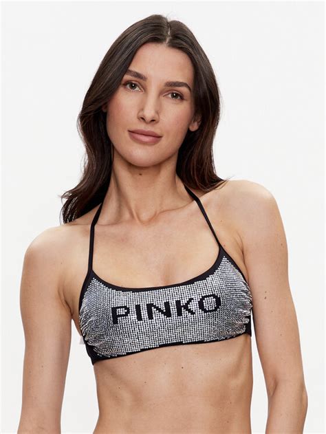 Pinko Bikini Oberteil Idillio 101058 A0SB Silberfarben Modivo De