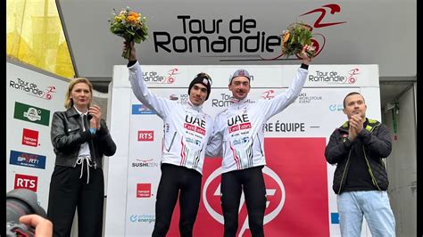 Cyclisme Tour de Romandie 2024 La 3e étape le chrono à Brandon