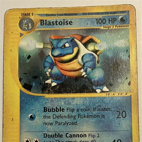 Mavin Pokemon TCG Blastoise 36 165 Expedition Non Holo