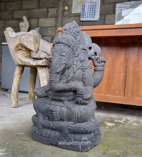 Arca Ganesha Batu Watupedia Stone Art