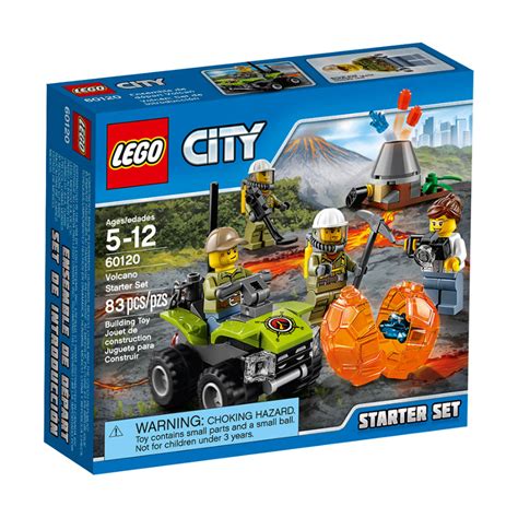 LEGO City Volcano Starter Set Fat Brain Toys