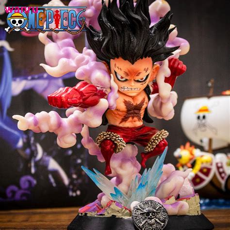 One Piece Hand Made Gk Luffy Fourth Gear Snake Man Sauron Model