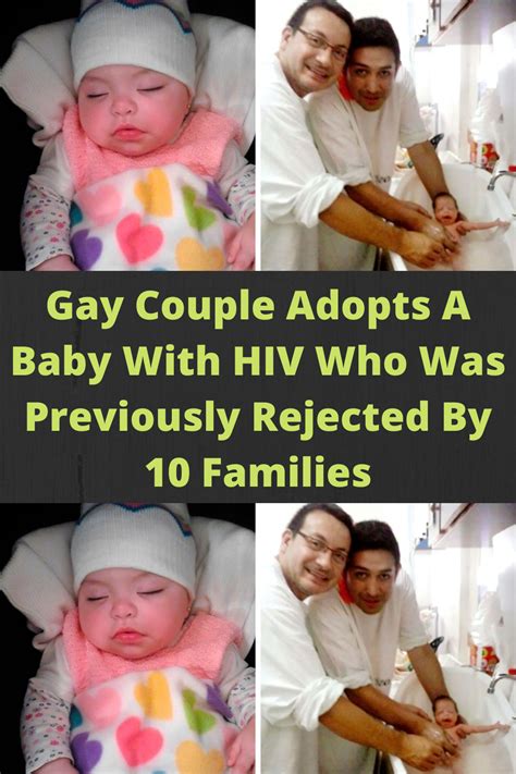 Gay Couple Adopts A Baby With Hiv Who Was Previously Rejected By Families Artofit
