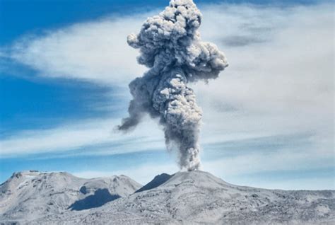 Peru New Explosion Recorded At Ubinas Volcano News ANDINA Peru