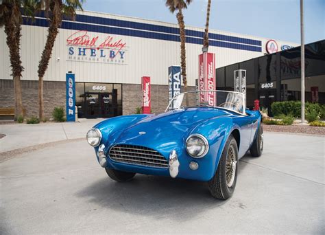 Shelby Cobra Prototype Blue Wallpapers Hd Desktop And