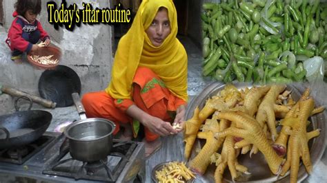 Humari Aaj Ki Iftari Ki Routine Chek Karein By Sama Village Vlogs Youtube