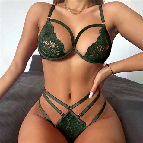 Sexy Women Transparent Erotic Piece Lace Lenceria Set Sexy Lingerie Lace Lingerie Luxury Lace