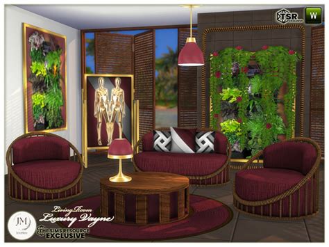 The Sims Resource Luxury Vayne Living Room