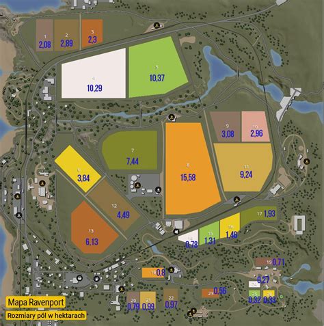 Fs19 Big Fields Map Polewarehouse